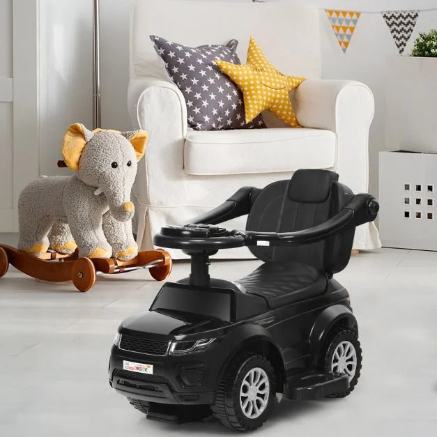 3-in-1 Ride-On Push Car Stroller and Sliding Walking Car for Kids