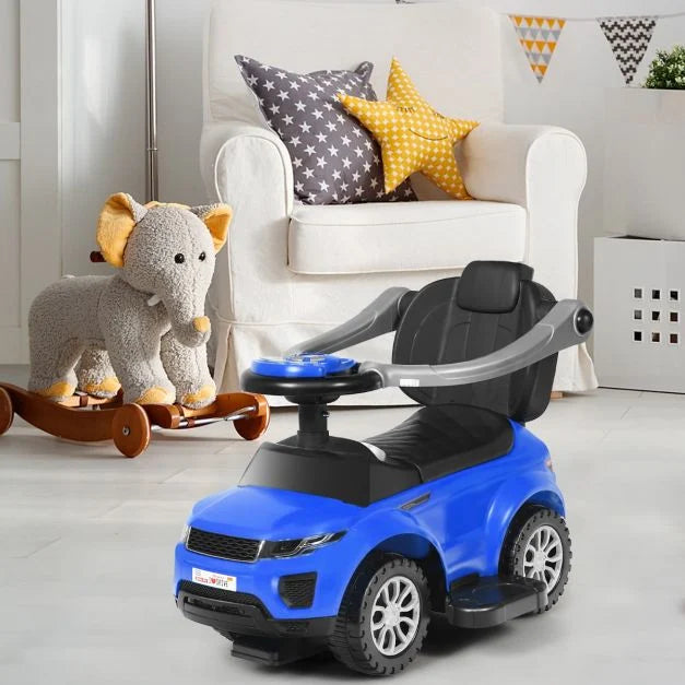3-in-1 Ride-On Push Car Stroller and Sliding Walking Car for Kids