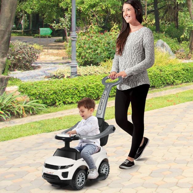 3-in-1 Ride-On Push Car Stroller and Sliding Walking Car for Kids