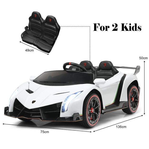 Kids Ride-On Car with 2.4G Remote Control for Easy Parent Operation