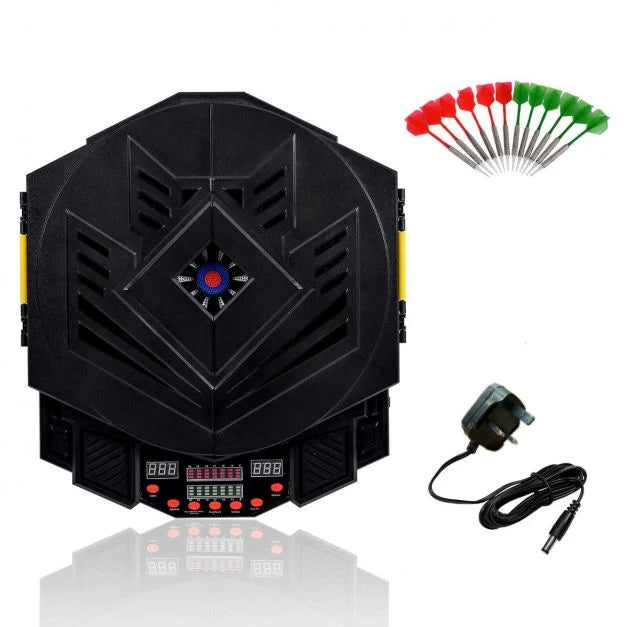 LED Dartboard Set – 216 Game Modes with 12 Precision Darts