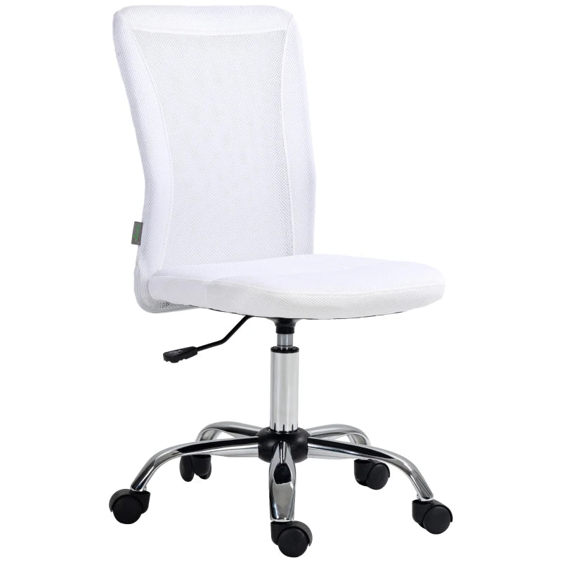 Mesh Study Chair – Adjustable Height & Rolling Swivel Wheels