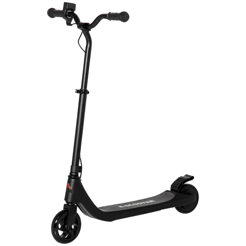 Foldable Electric Scooter for Kids w/ Rear Brake & Adjustable Height – 120W Black