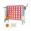 Upgraded 4-to-Score Game with Hoop & Ring for Family Fun, Kids & Adults