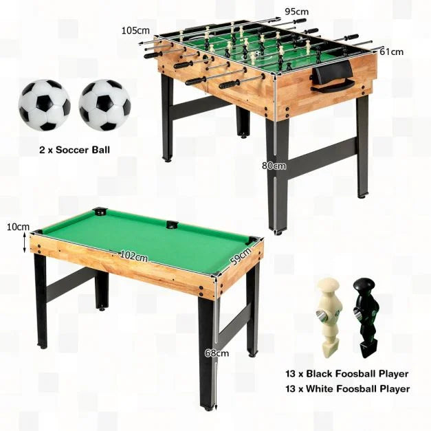 10-in-1 Multi Game Table – Stackable Combo for Game Room, Bar & Parties