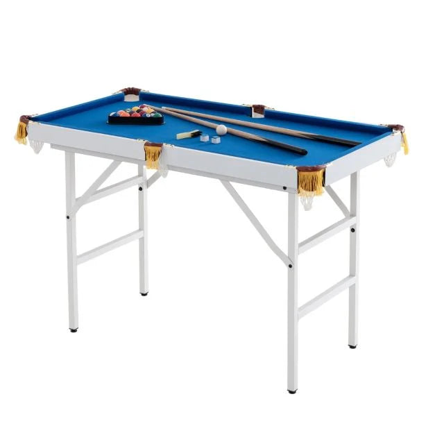 3. Folding Pool Table with Accessories – Fun for the Whole Family