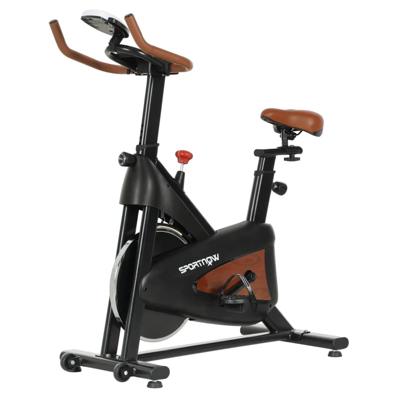 Quiet Indoor Exercise Bike – Adjustable Seat & Resistance, Black