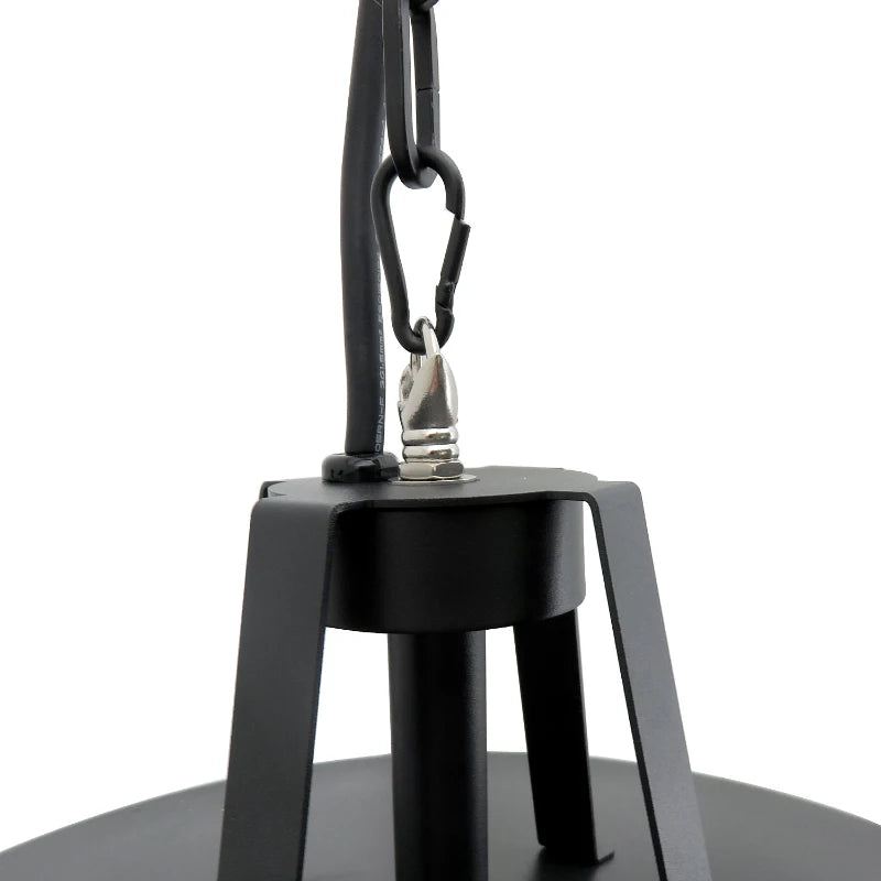 Electric Hanging Patio Heater – 1000/2500W Infrared Heat with Adjustable Power
