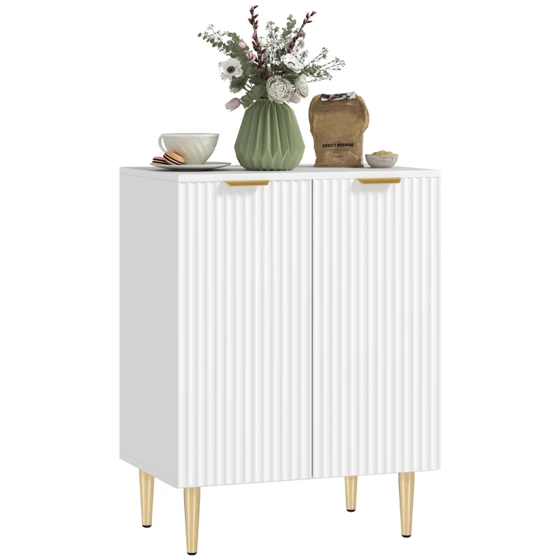 Adjustable Shelf Sideboard Cabinet – White