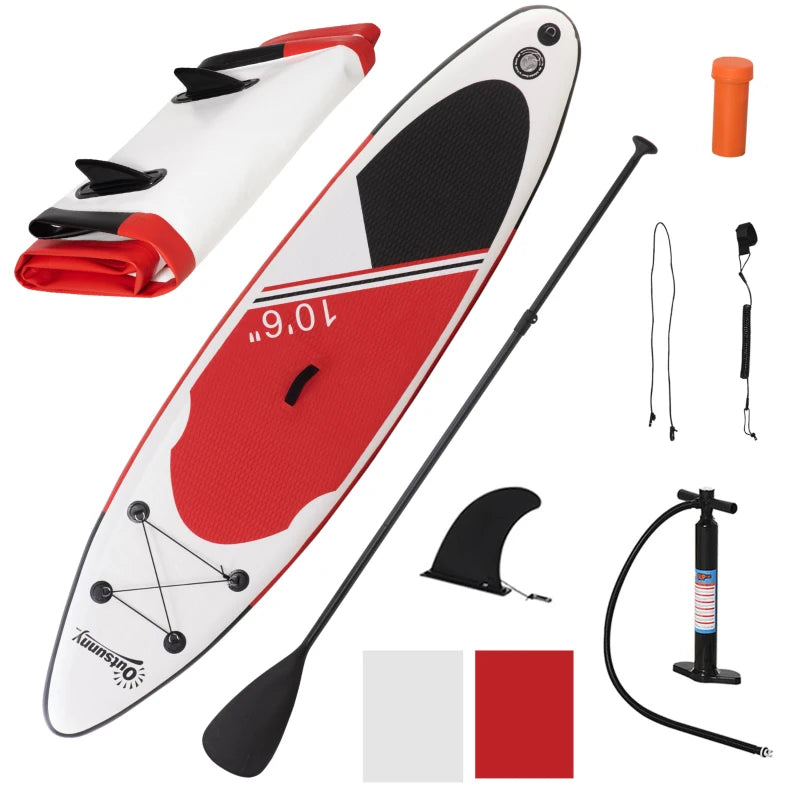 Inflatable Stand Up Paddle Board – Pump, Fins & Paddle Included