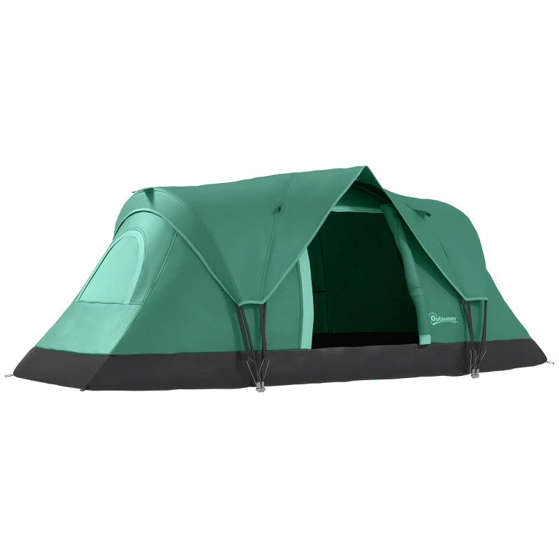 Dark Green Dome Tent – Fits 5-6 People
