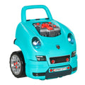 Kids Engine Truck Toy with Horn, Light, and Car Key for Ages 3-5, Durable & Fun – Teal