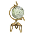 Interactive Educational Globe with Metal Meridian and Triangle Metal Stand
