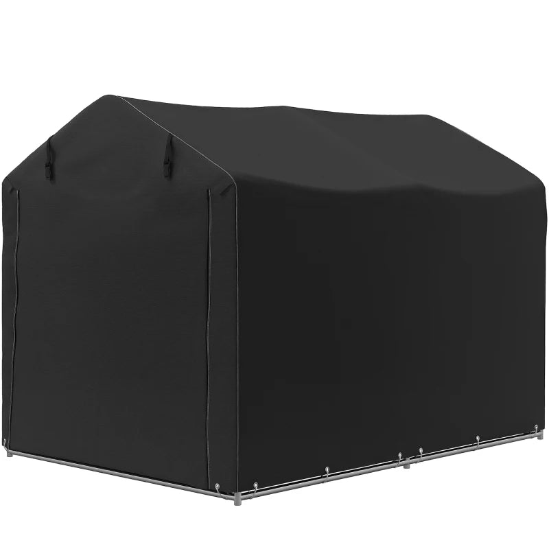 Anti-UV Garden Storage Tent with Roll-up Zipper – Ideal Bike and Tool Shelter, 2.2 x 1.6m
