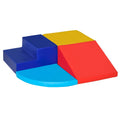 Soft Foam Toddler Stairs and Ramp Set – Safe Climb & Crawl Educational Activity Toy