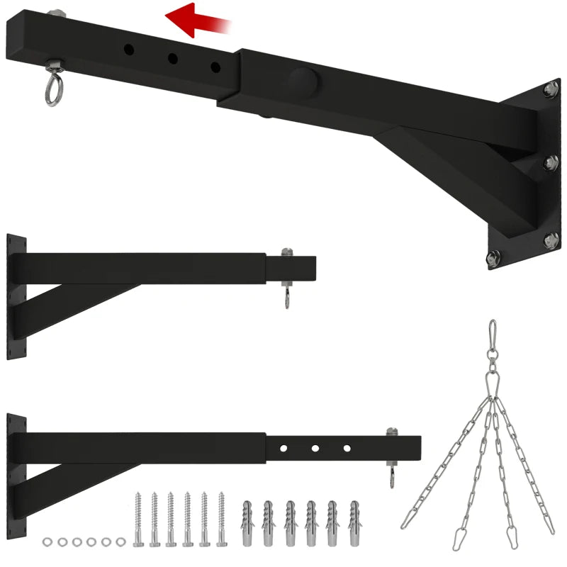 Boxing Bag Wall Bracket – Durable Adjustable Mount