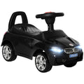 Sliding Foot-to-Floor Ride-On Car for Toddlers – Baby Walker Toy, Black