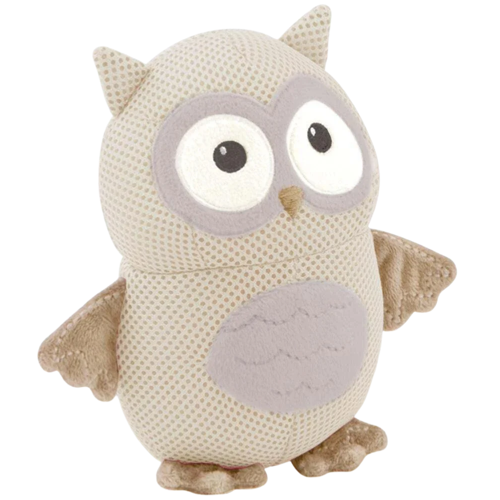 Breathable Baby Grey Owl Plush Toy Soft Cuddly Toddler Comfort Toy and Gift New Uk