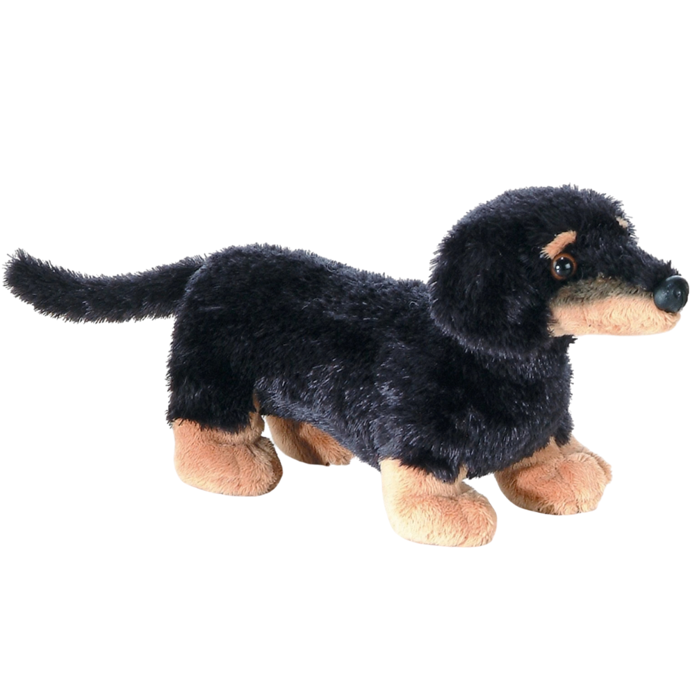 New Aurora Flopsies 20cm Vienna Dachshund Plush Cuddly Soft Toy Puppy Dog Teddy Bear Gift