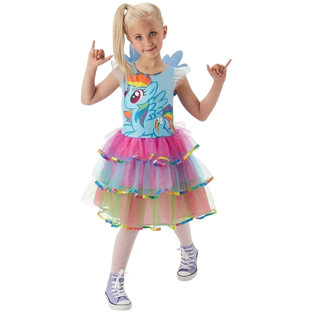 Rubie's My Little Pony Rainbow Dash Child Costume-3 Sizes for Kids Dress-Up Fun Party Wear