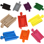 2x Thomas Trackmaster 2014 to Wooden Track Adapters with Dogbones Fits Brio Railway Toys