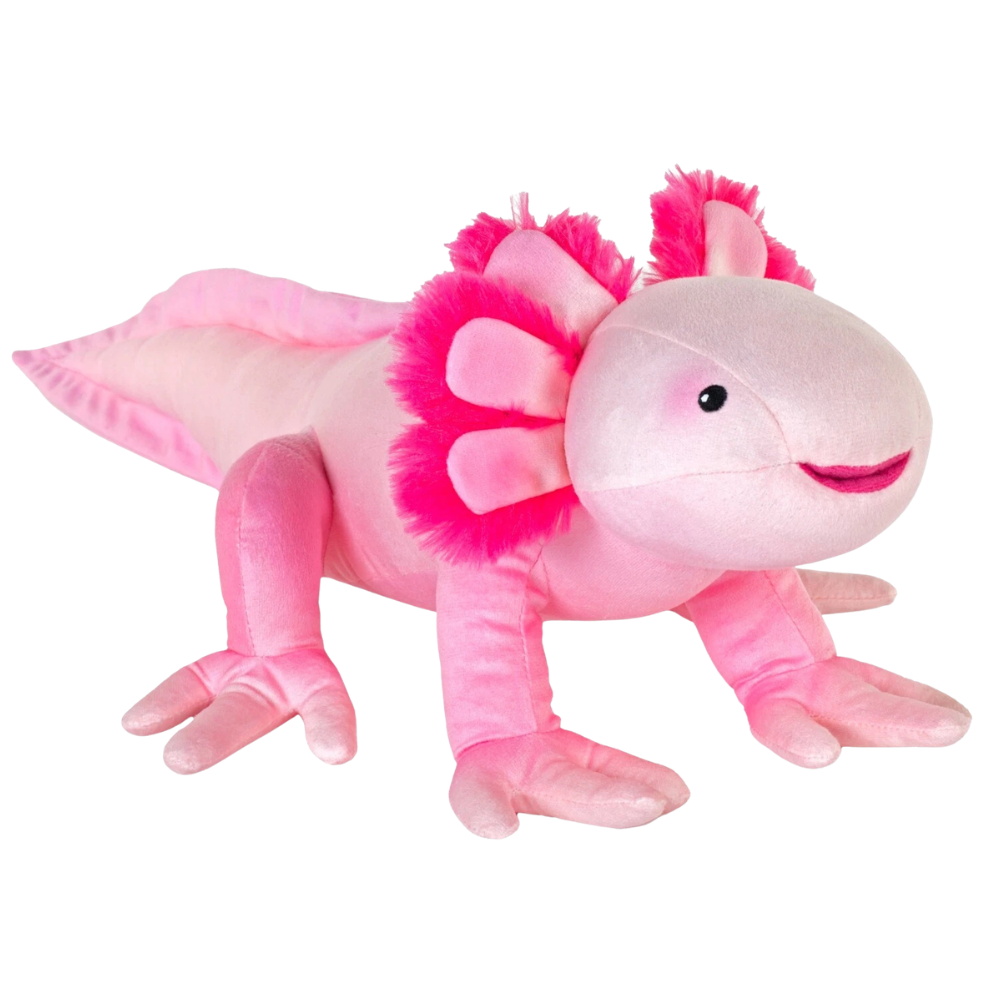 New Wild Republic Eco Cuddlkins 22" Axolotl Plush Cuddly Soft Toy Teddy Bear Animal Gift