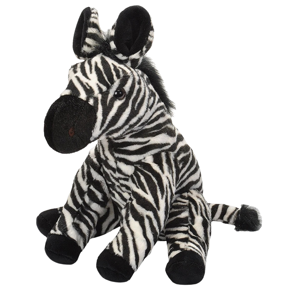 New Wild Republic Cuddlekins 30cm Zebra Plush Cuddly Soft Toy Teddy Bear Animal Gift