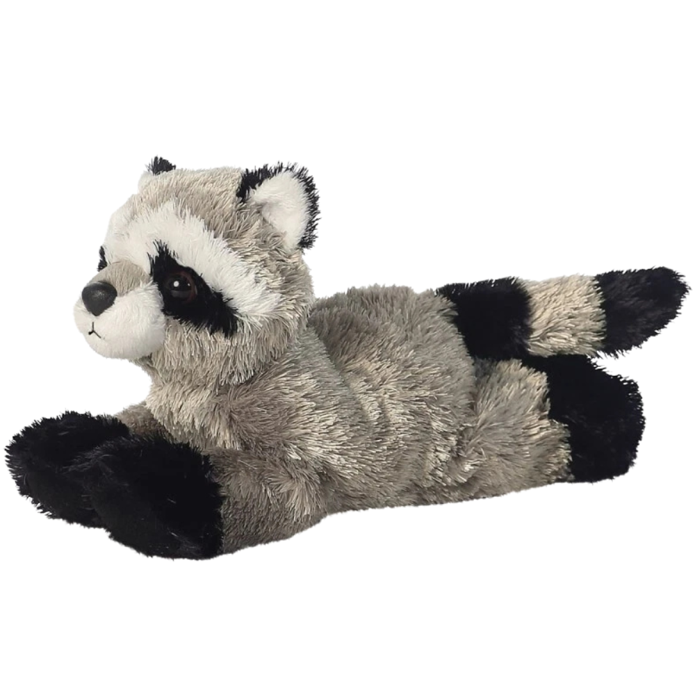 New Aurora Flopsies 20cm Rascal Raccoon Plush Cuddly Soft Toy Teddy Bear Animal Gift
