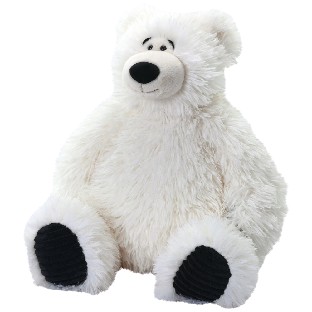 New Wild Republic Snuggleluvs 15" Polar Bear Plush Cuddly Soft Toy Teddy Bear Animal Gift