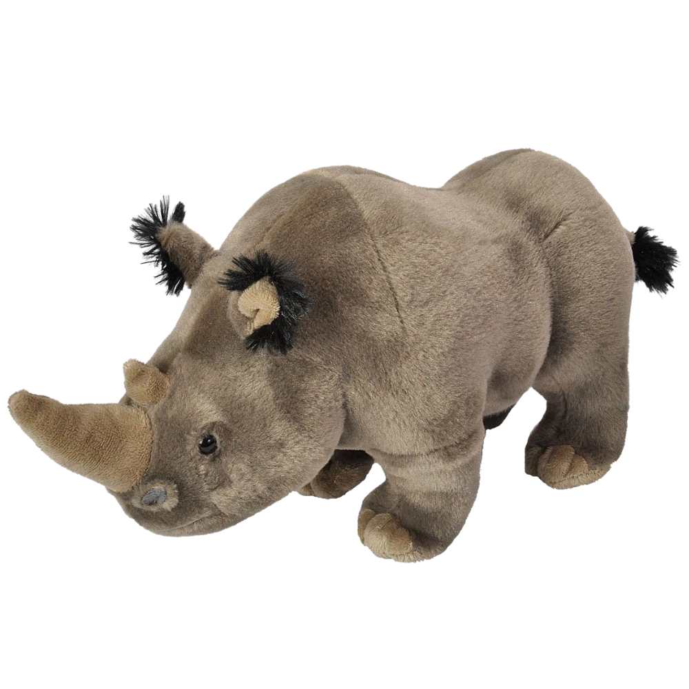 New Wild Republic Cuddlekins 15" Rhino Plush Cuddly Soft Toy Teddy Bear Animal Gift
