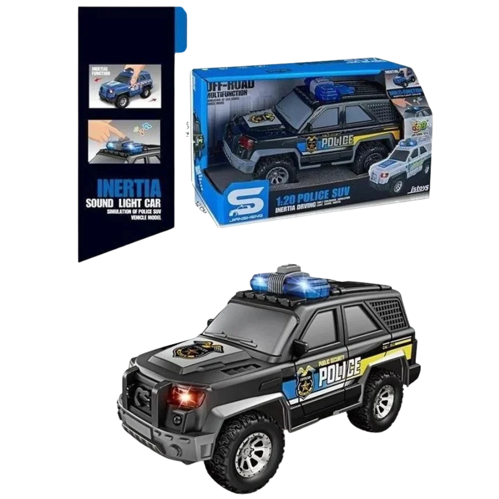 Toy Car with Flashing Lights and Music, Interactive Vehicle for Kids, Fun Birthday Gift