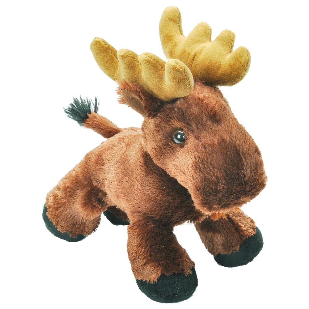 New Wild Republic Hug'ems Moose Plush Cuddly Soft Toy Teddy Bear Animal Gift for Kids