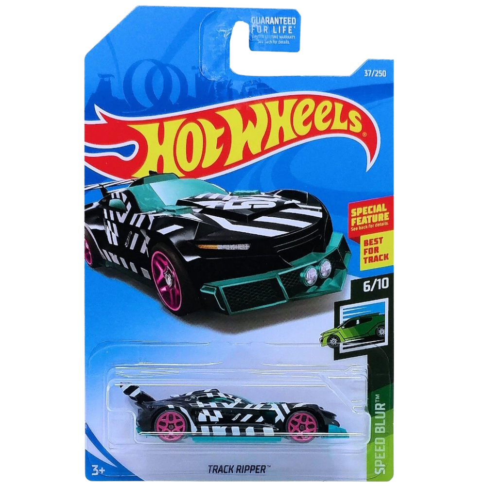 Hot Wheels Die-Cast Vehicle Track Ripper Toy Car Kids Collectible Racing Model New Gift