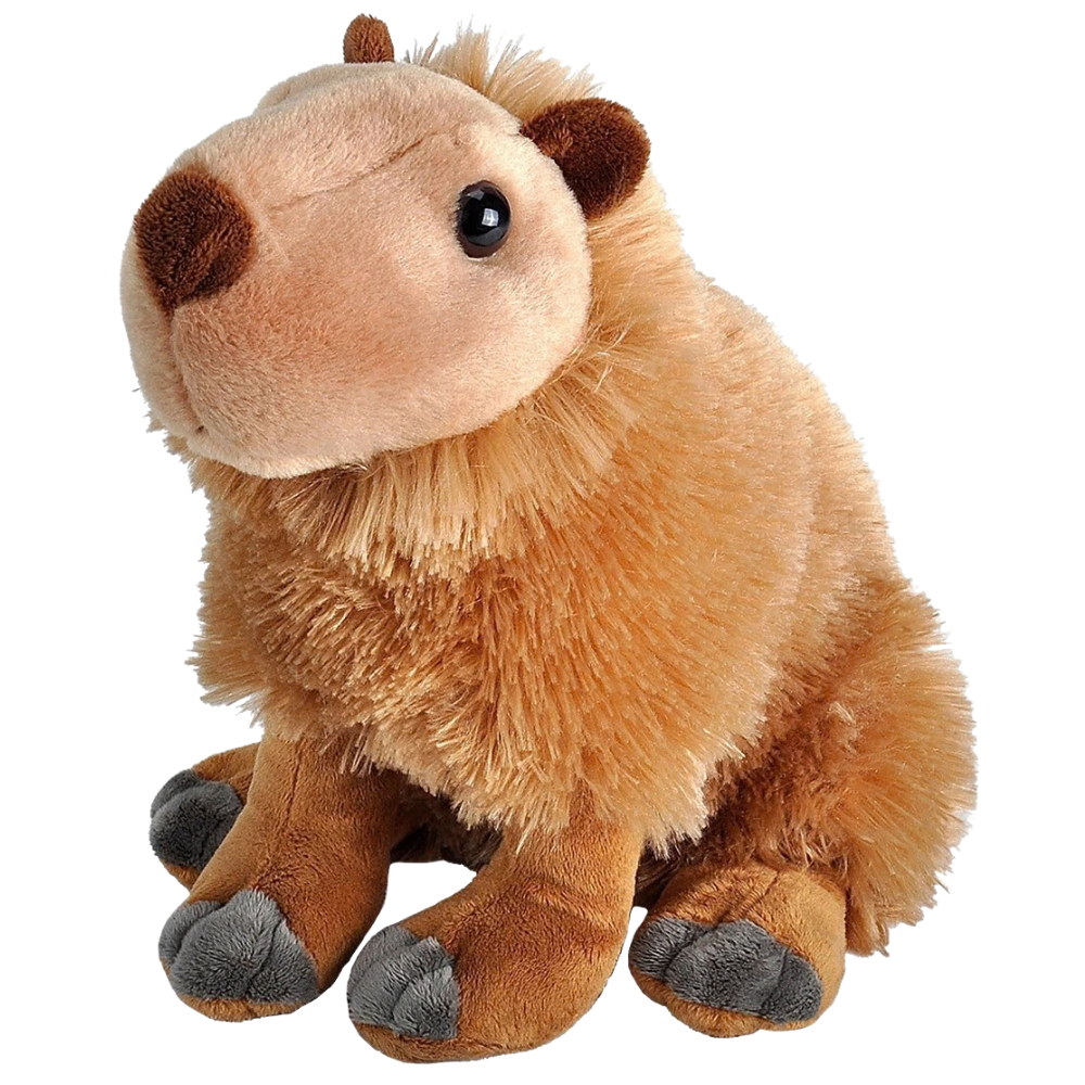 New Wild Republic 30cm Cuddlekins Capybara Plush Soft Teddy Bear Cuddly Rodent Toy Kids Gift