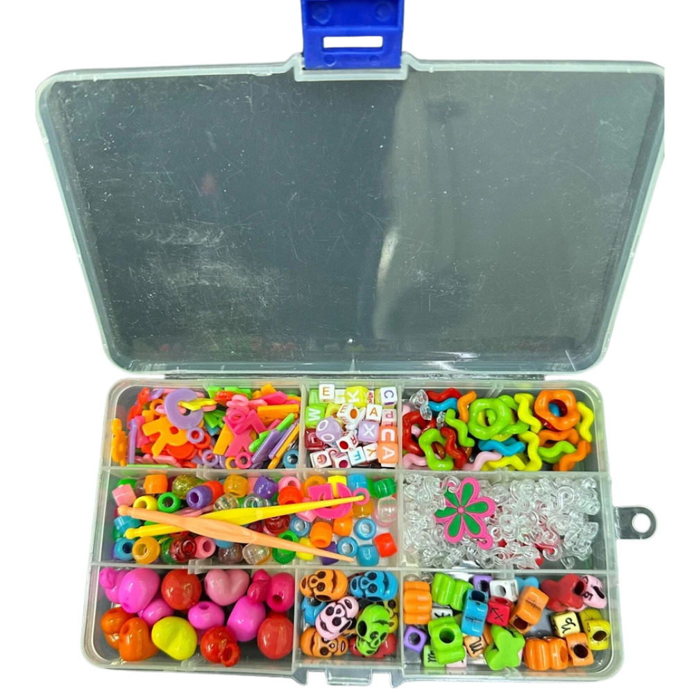 Fashion Jewellery Diy Beads & Hair Beader Kit Creative Hair Decoration Craft Set New Uk